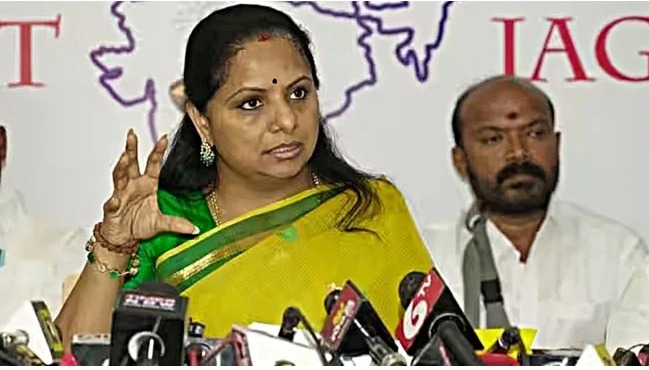 K Kavitha suspended from BRS with KCR’s approval after family rift