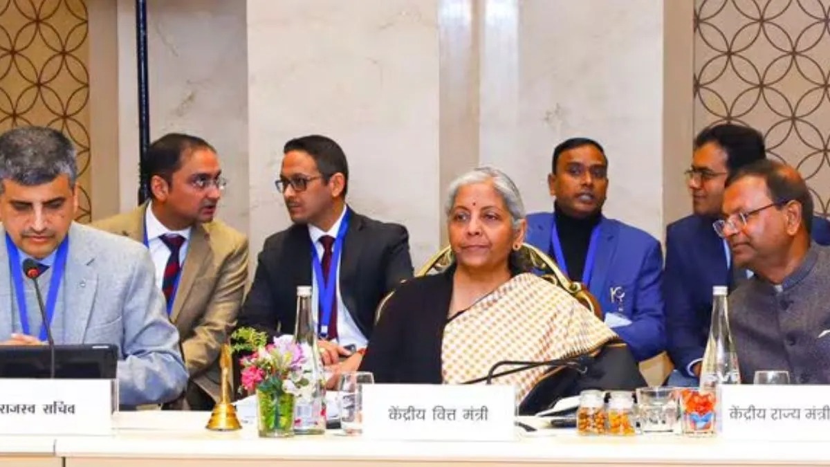 GST Council meeting discussing new tax reforms