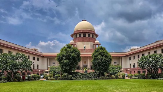 Supreme Court of India building in New Delhi