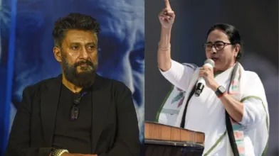 Filmmaker Vivek Agnihotri speaking in a video appeal