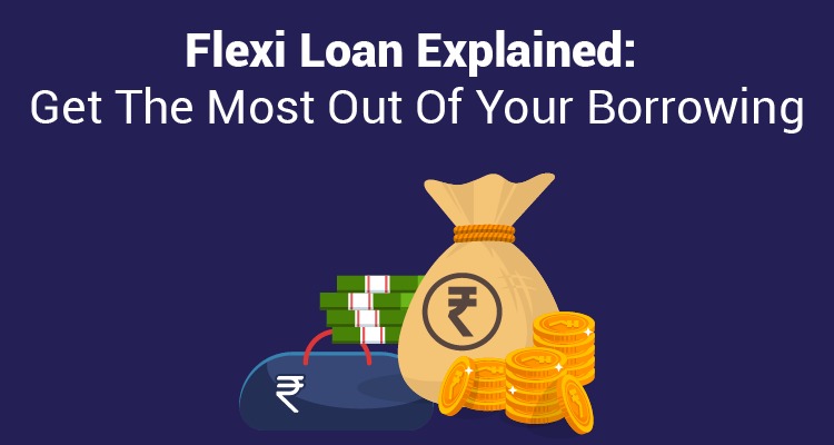 Flexi personal loan concept with flexible withdrawal and repayment