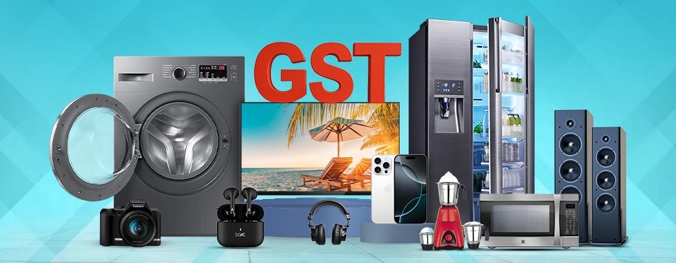 Consumer electronics items with GST reduced from 28% to 18%