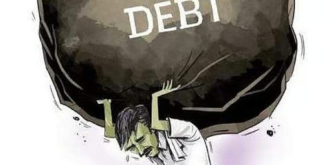 Corporate office building with debt restructuring concept