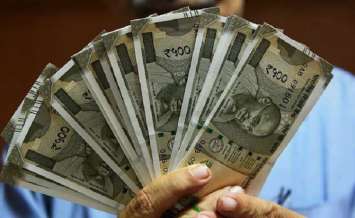 Rupee exchange rate declines due to international financial volatility.
