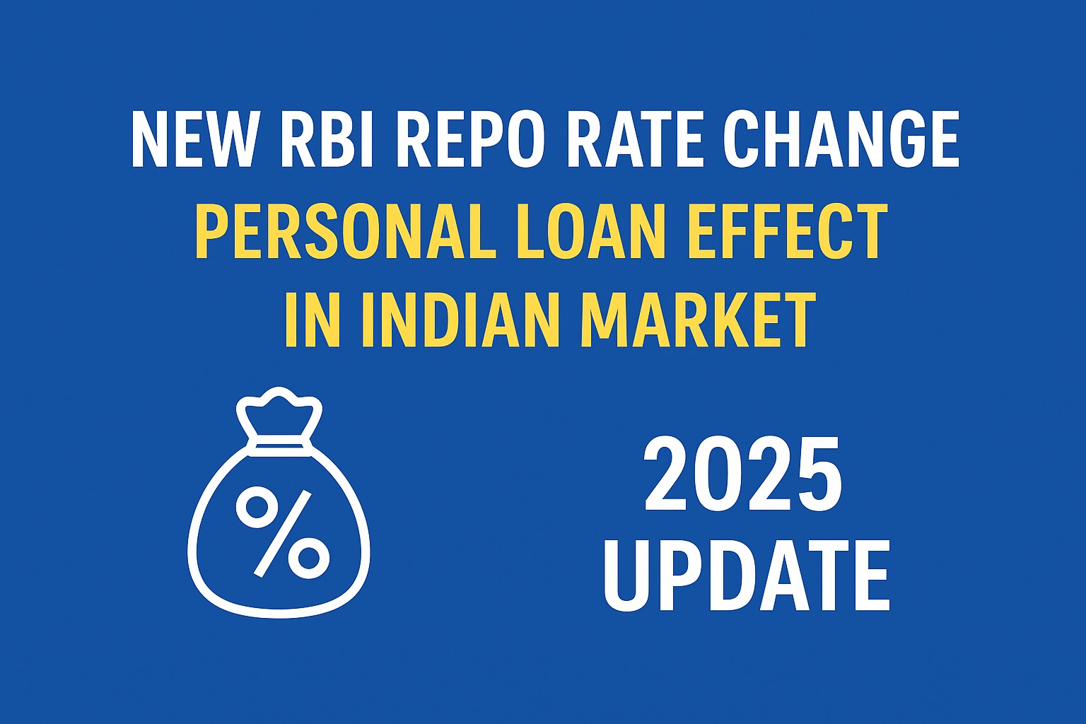 RBI policy impact on personal loan EMIs in India