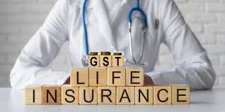 Policyholder reviewing life and health insurance renewal due to GST cut