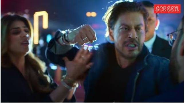 Shah Rukh Khan and Aryan Khan in The Ba***ds of Bollywood trailer, showcasing Bollywood glam and drama