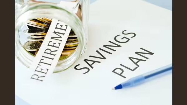 Young professionals calculating retirement savings and planning investments for the future.