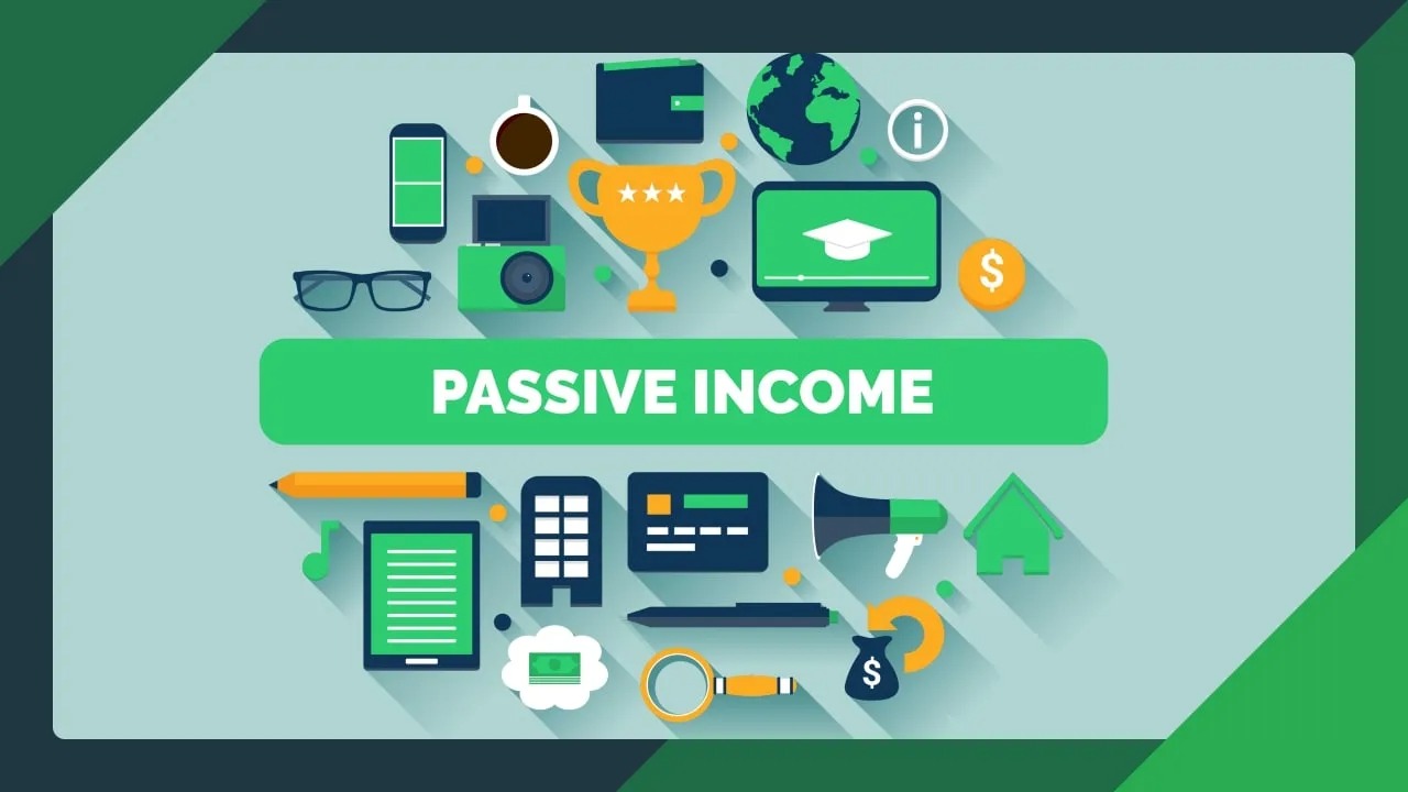 Visual representation of increasing passive income streams