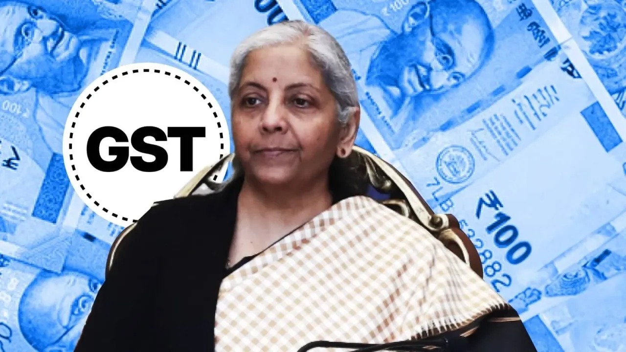 Finance Minister Nirmala Sitharaman highlighting GST rate cuts as a major victory and defending reforms against criticism