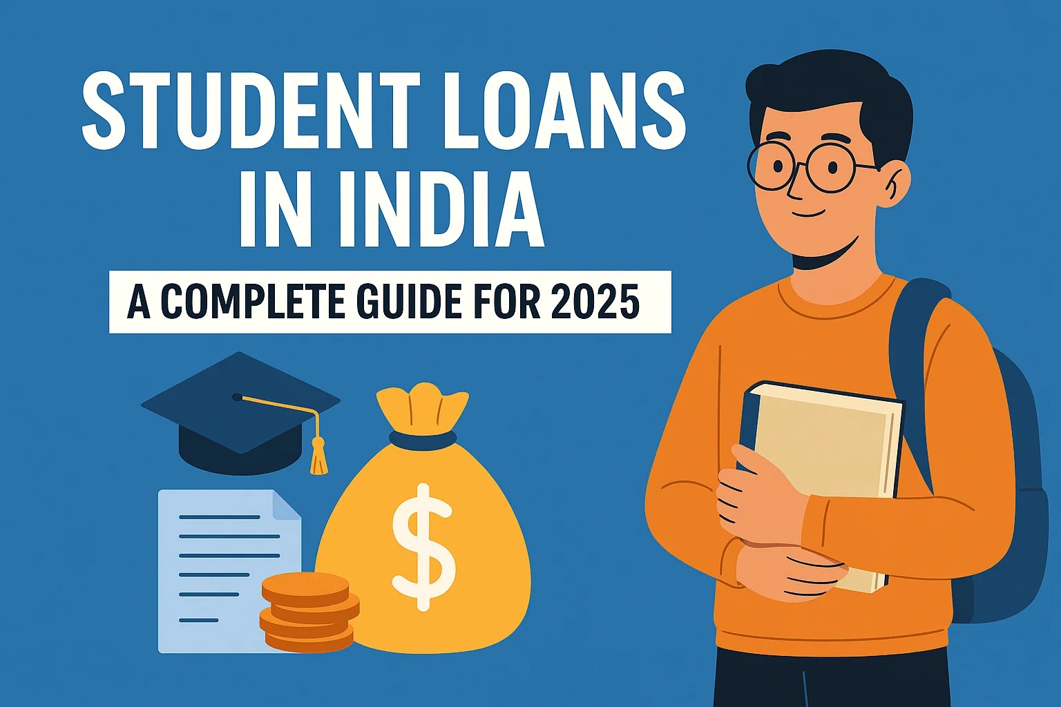 Top student loan options in India 2025 including state schemes, bank loans, and FinTech education loans