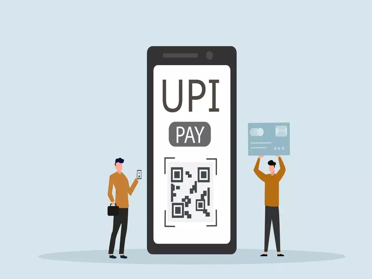 Customer using UPI credit line on a mobile app for small-ticket lending in India