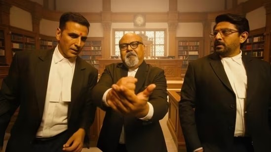 Akshay Kumar in courtroom scene from Jolly LLB 3