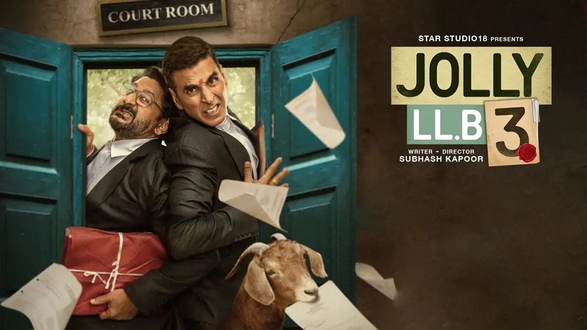 Jolly LLB 3 movie poster