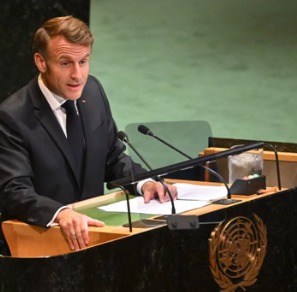 French delegation at UN event recognising Palestine