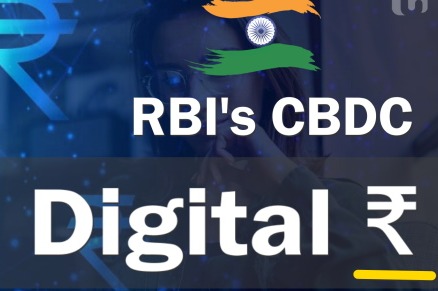 Digital Rupee CBDC concept in India