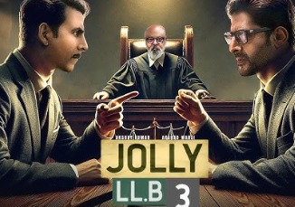 Jolly LLB 3 movie poster Akshay Kumar