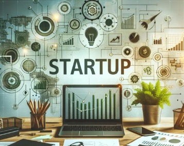 Indian startup founders celebrating funding success