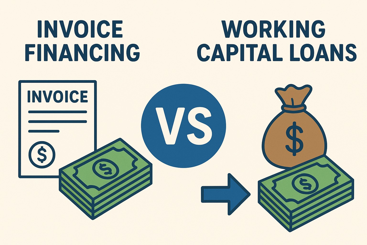 Comparison of invoice financing and working capital loans for SMEs – Vizzve