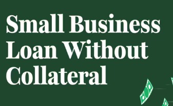 Small business owner getting collateral-free loan approval via Vizzve