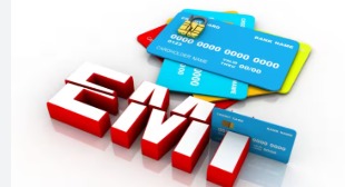 Paying for purchases using credit card EMI