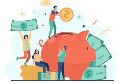 Low-income family receiving microloan support