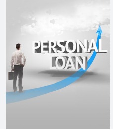 Borrower reading personal loan agreement carefully