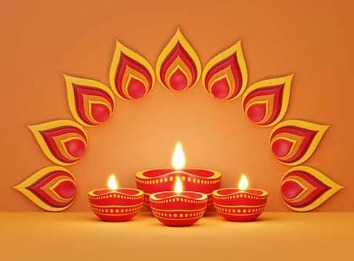 Person managing Diwali shopping expenses on a credit card while tracking credit score online.