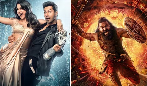 Kantara and Sunny Sanskari Ki Tulsi Kumari posters representing their Day 4 box office performance.