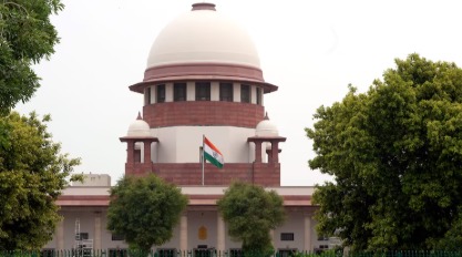 Supreme Court of India building representing legal review of Securities Transaction Tax (STT).