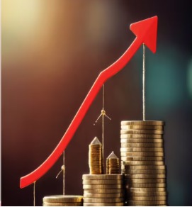 Chart showing India’s rising loan growth in 2025 with banking and fintech expansion.