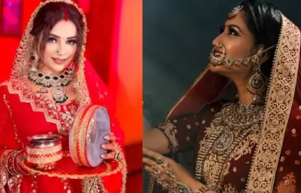 Married women celebrating Karwa Chauth 2025 with traditional attire and puja