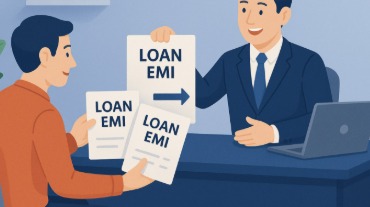 Person managing EMIs while saving money