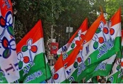 Trinamool Congress leaders interacting with citizens during Bijaya Sammilani in West Bengal