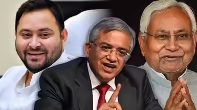 Political leaders from the INDIA bloc discussing seat-sharing strategies in Bihar