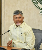 CM Chandrababu Naidu announcing a new mobile app to detect spurious liquor in Andhra Pradesh