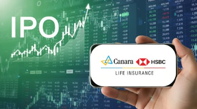 Investors checking Canara HSBC Life Insurance IPO subscription status on day two