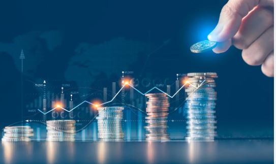 Stock market live updates showing Sensex fall and Nifty holding above 25,200 on October 13