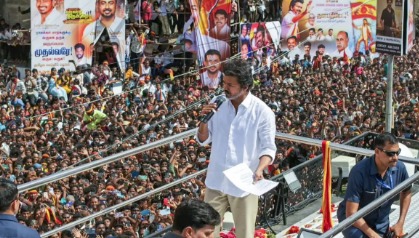 Vijay addressing the media after Supreme Court orders CBI probe into Tamil Nadu stampede