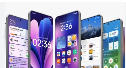 Xiaomi smartphone displaying HyperOS 3 update interface