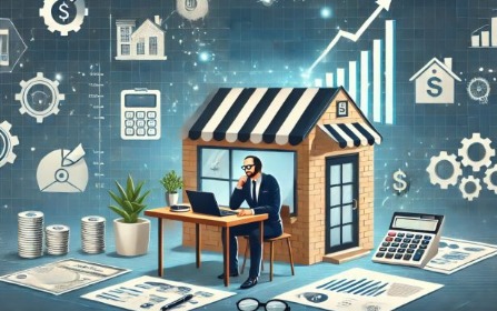 SME business owner managing cash flow using invoice financing and short-term loan