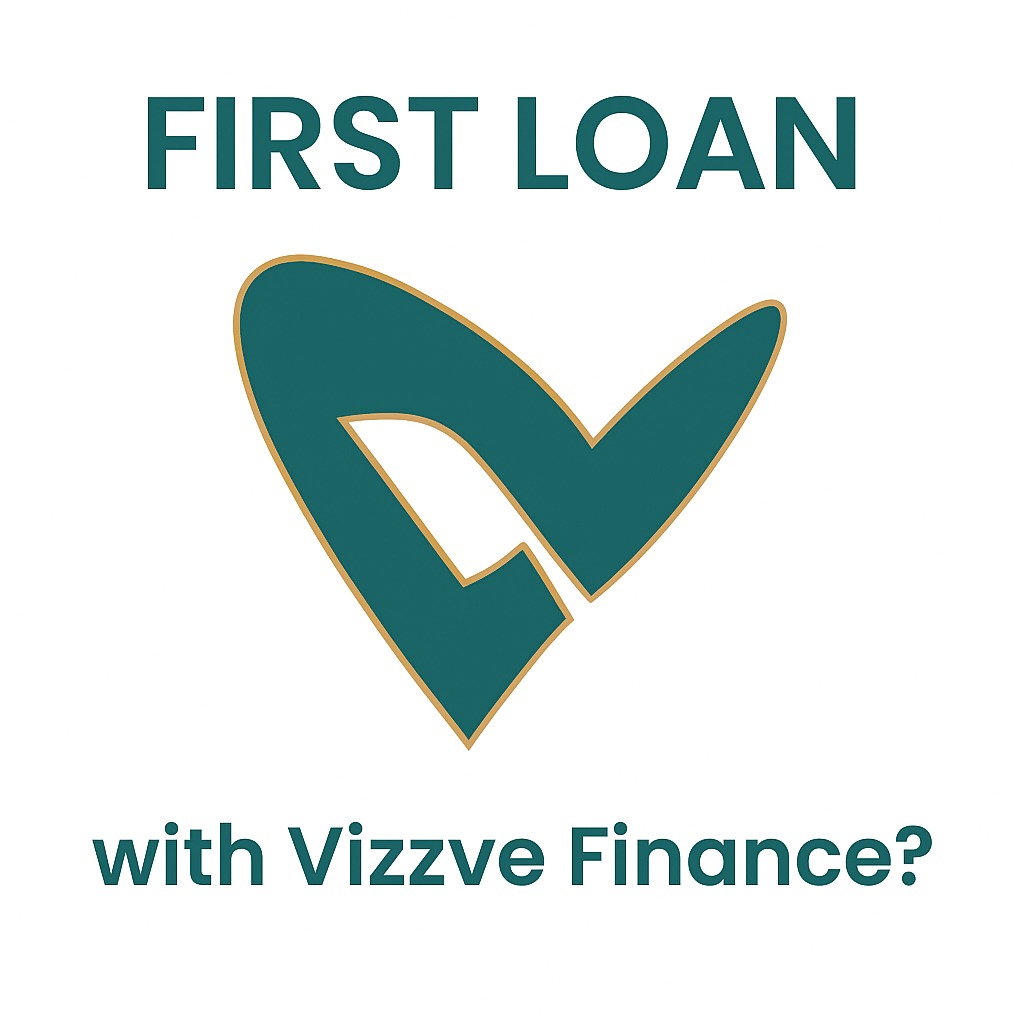 Young borrower reviewing first loan application with Vizzve Finance advisor