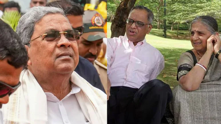 “Siddaramaiah and Murthy debate Karnataka caste survey”