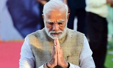 Prime Minister Narendra Modi addressing economic growth and India’s rise to top 5 economies.