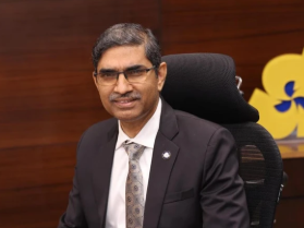 Financial professional analyzing credit risk data representing the ECL framework improving credit culture in Indian banks.