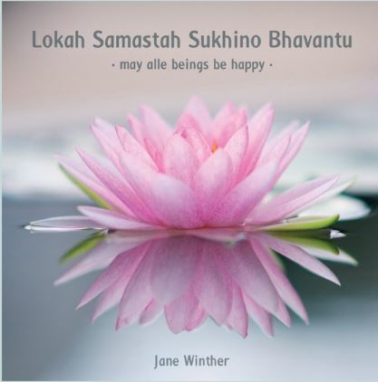 Person chanting Lokah Samastah Sukhino Bhavantu mantra