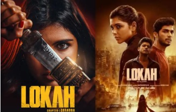 Kalyani Priyadarshan in Lokah Chapter 1: Chandra movie poster with OTT release details