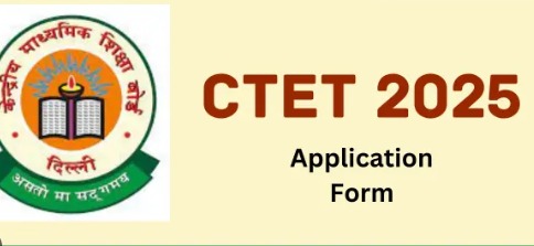 CTET 2025 application process online with candidate filling form.