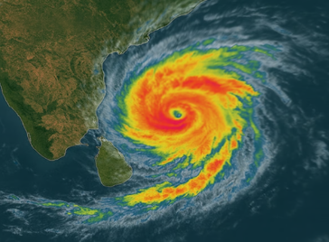 “Evacuation of pregnant women and senior citizens to relief camps in Andhra Pradesh ahead of Cyclone Montha”