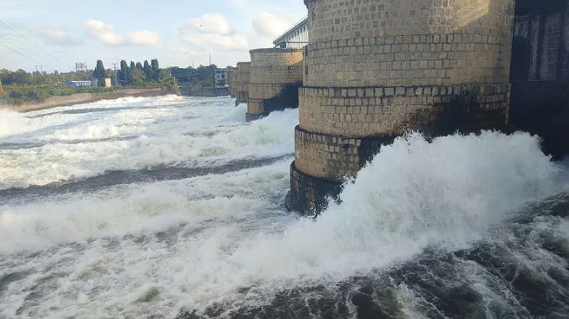 Cauvery basin dams filled after heavy rains in Kerala and Karnataka